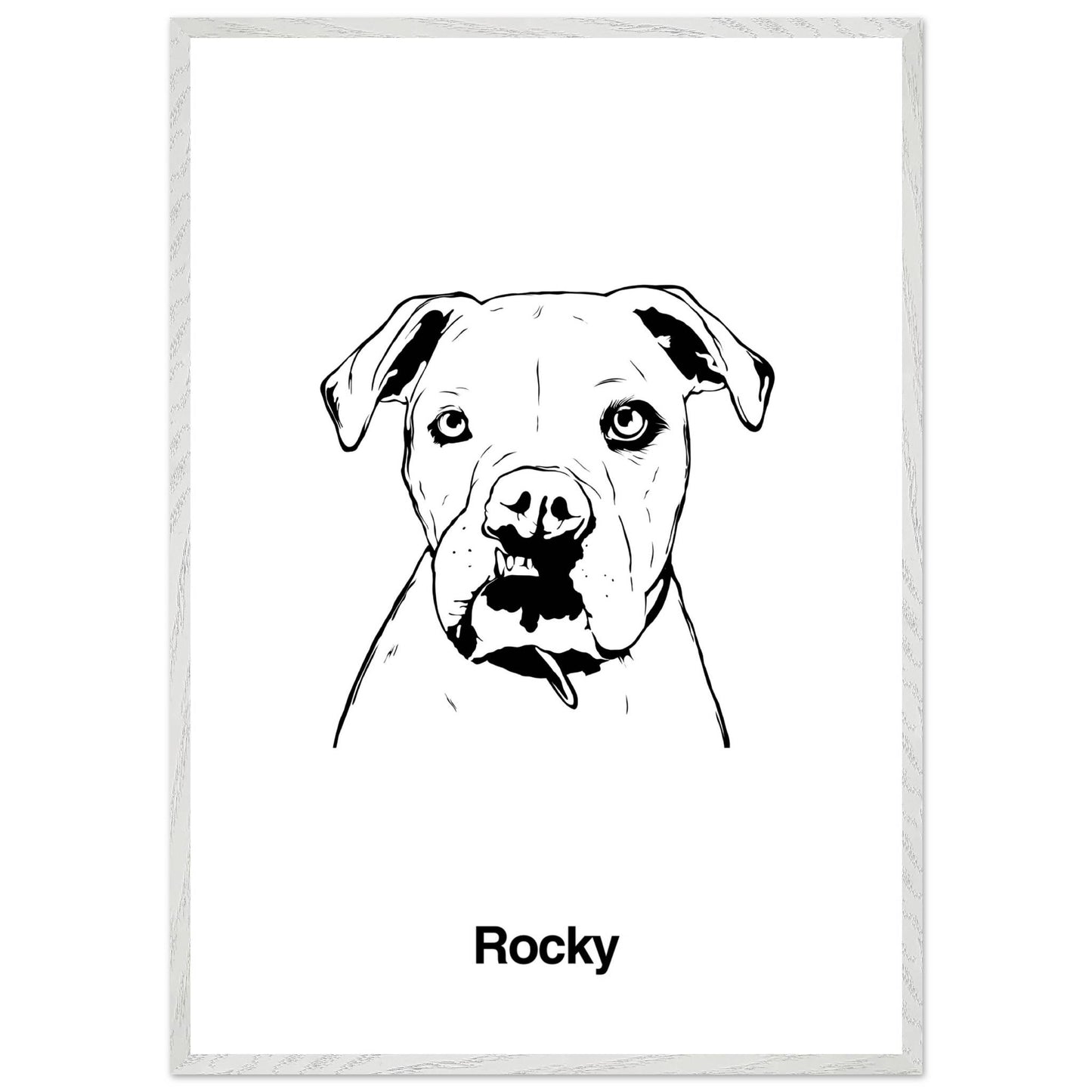 Vector Style Pet Portrait