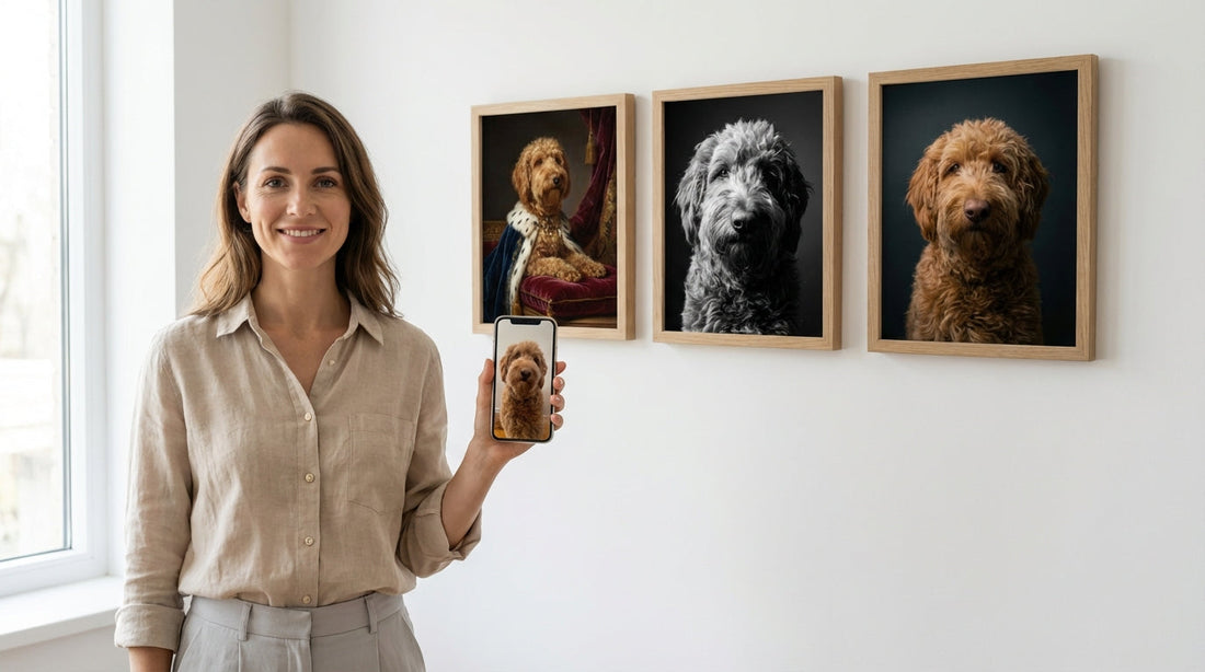 How to Turn a Pet Photo Into a Work of Art (Step-by-Step Guide)
