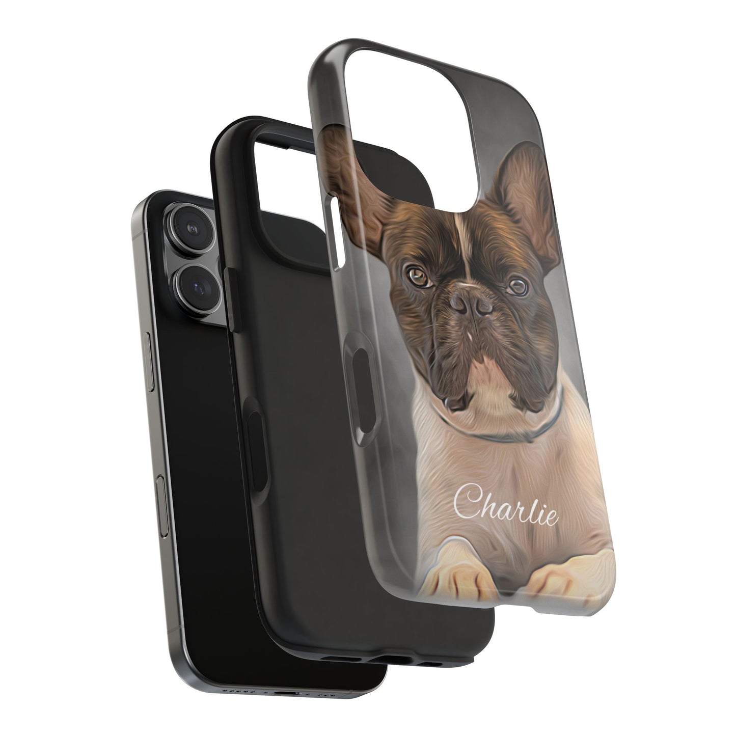 Oil Painting Pet Portrait on a Tough Phone Cases