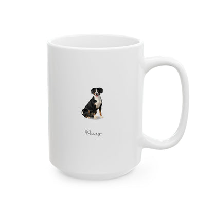 Full Body Cartoon Style on Ceramic Mug, (11oz, 15oz)