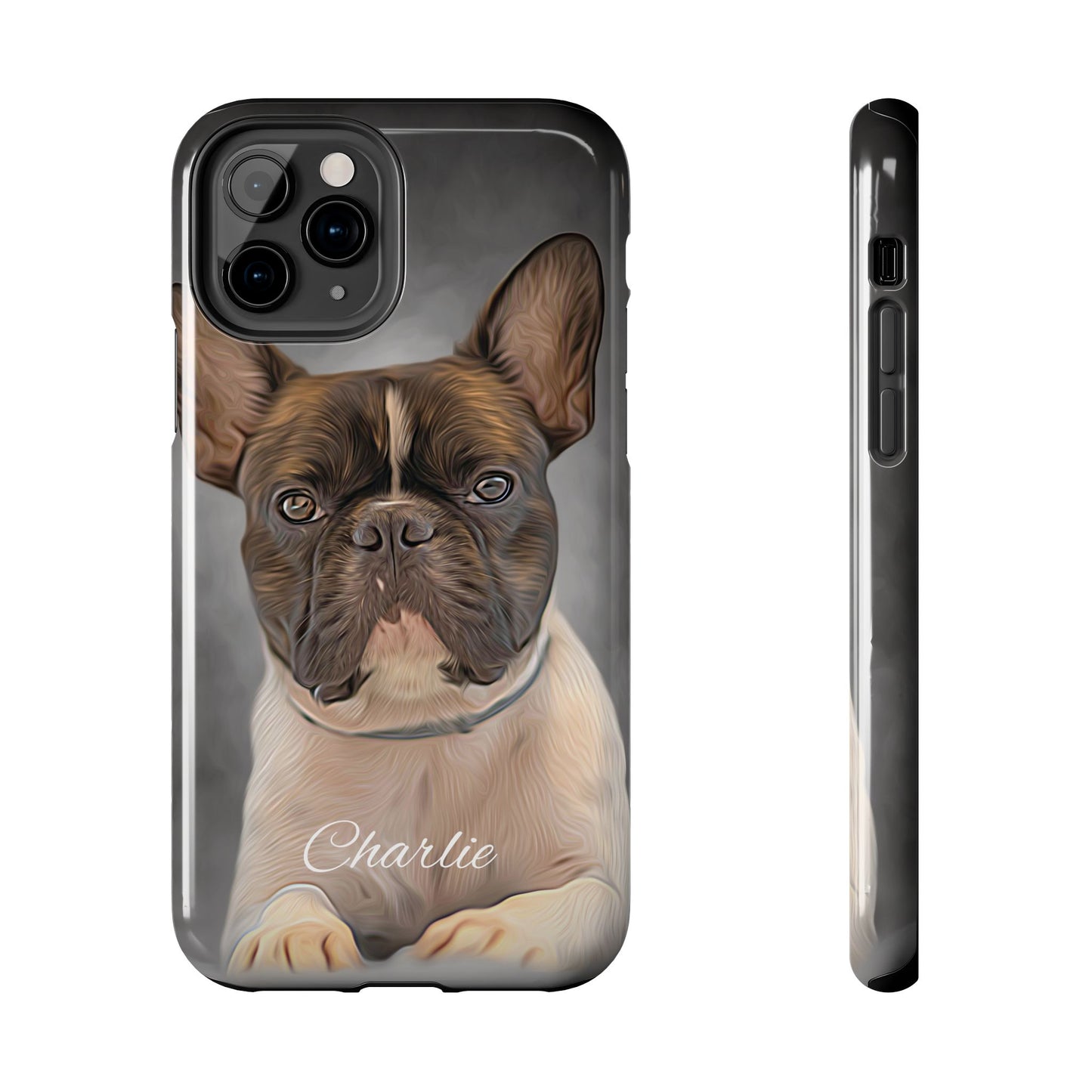 Oil Painting Pet Portrait on a Tough Phone Cases