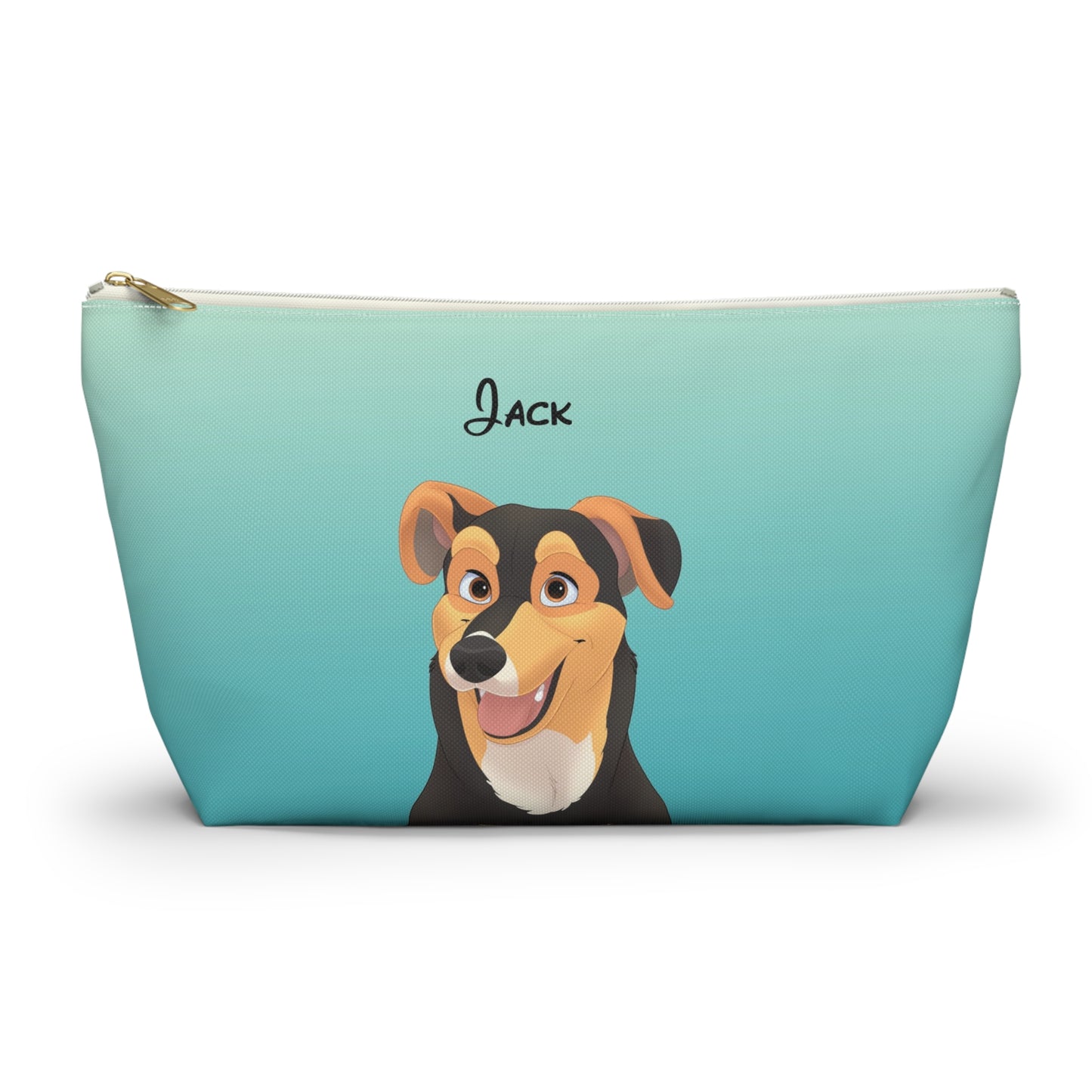 Disney Style Pet Portrait on Pouch