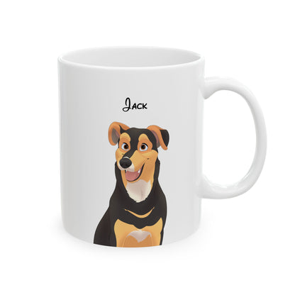 Disney Cartoon Style on Ceramic Mug, (11oz, 15oz)