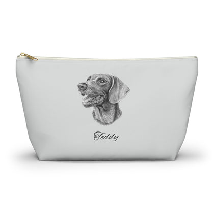 Hand-drawing Style Pet Portrait Style on Pouch