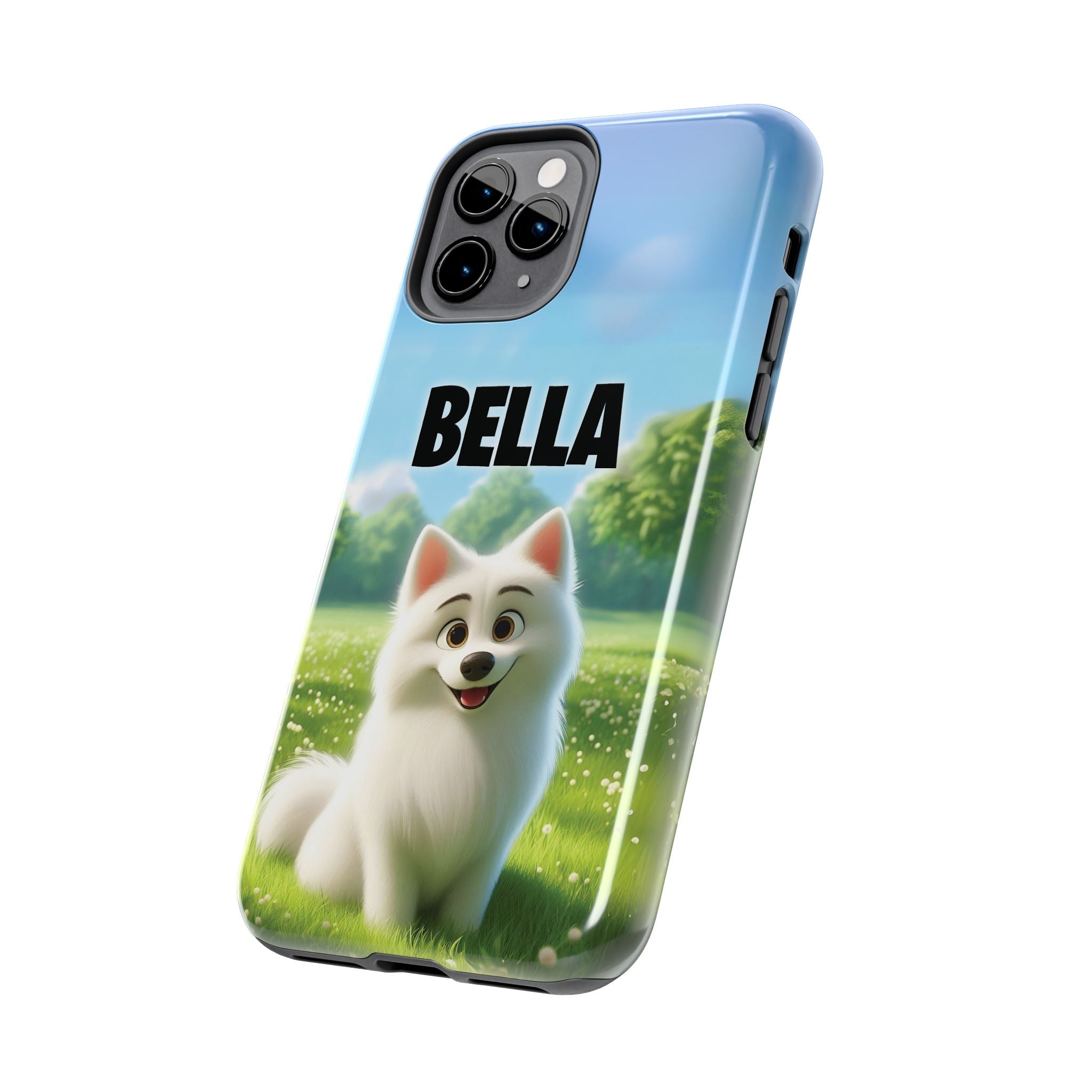 Pet Portrait Pixar Cartoon Style on Tough Phone Cases