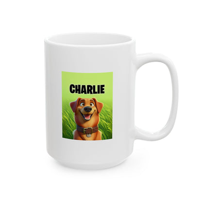 Pixar Cartoon Style on Ceramic Mug, (11oz, 15oz)