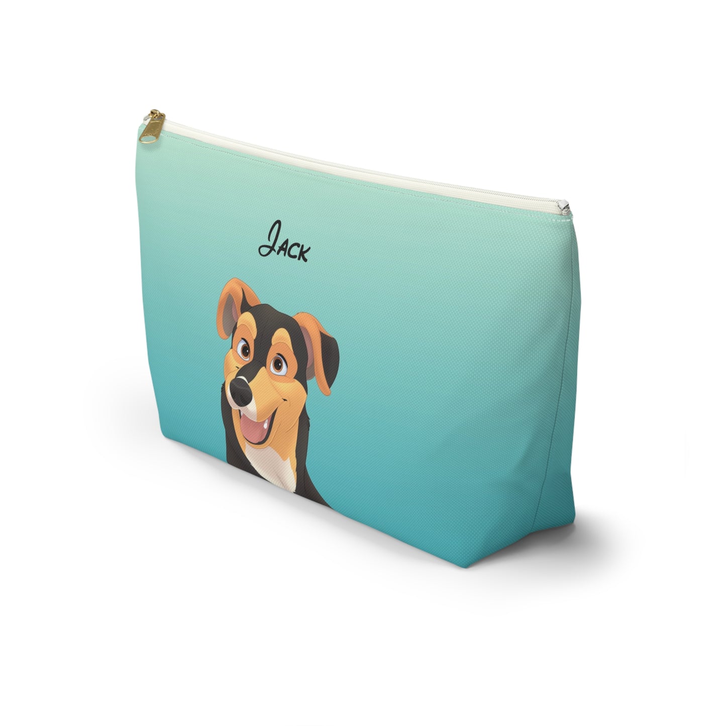 Disney Style Pet Portrait on Pouch