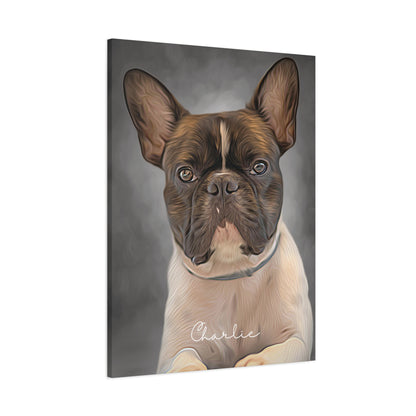 Oil Painting Style Pet Painting