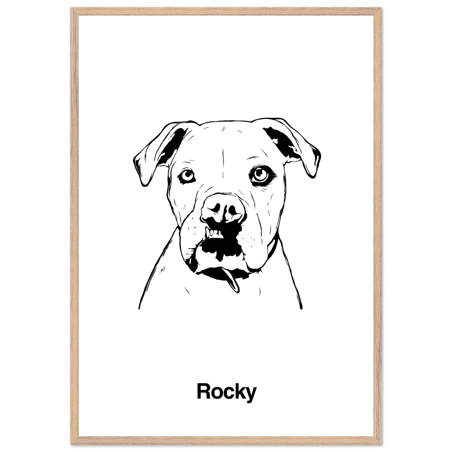 Vector Style Pet Portrait