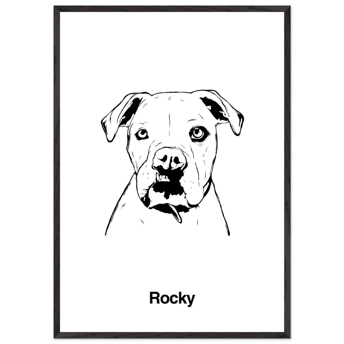 Vector Style Pet Portrait